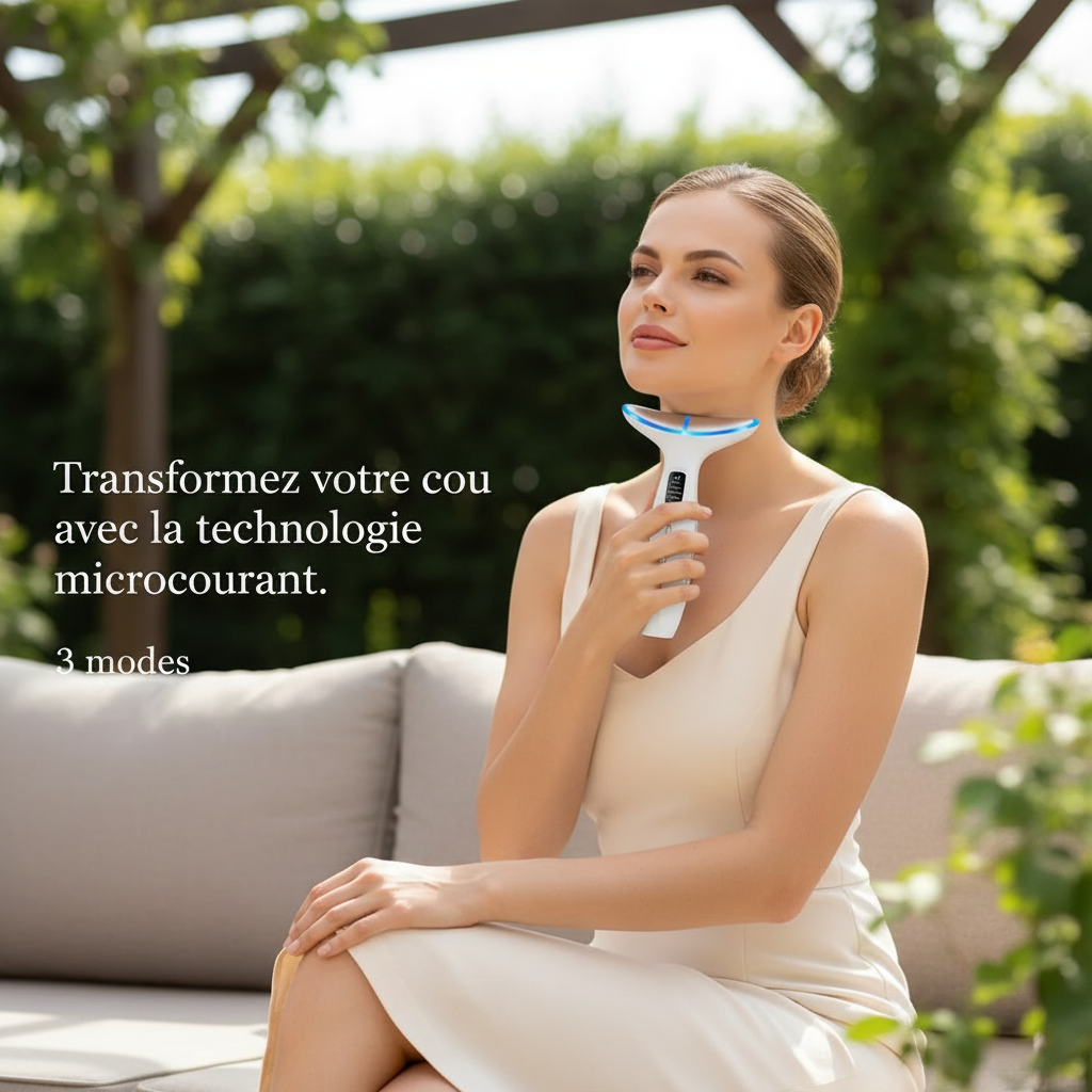 Appareil Beauté Cou Microcourant